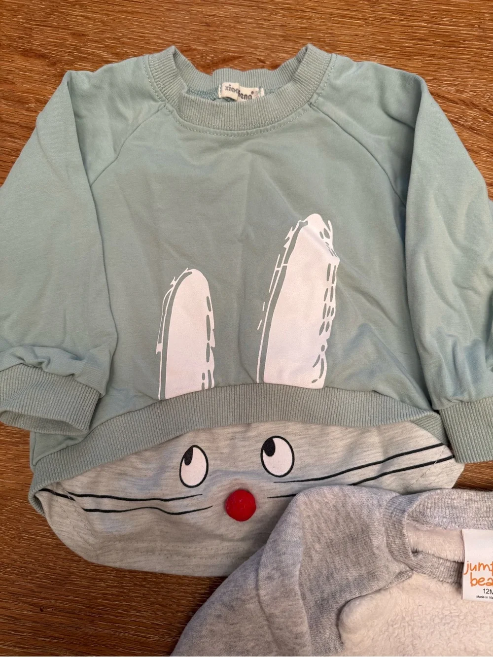 Lot of 3 Baby Girl Sweatshirts Mixed Brands Size 12 Months GUC
